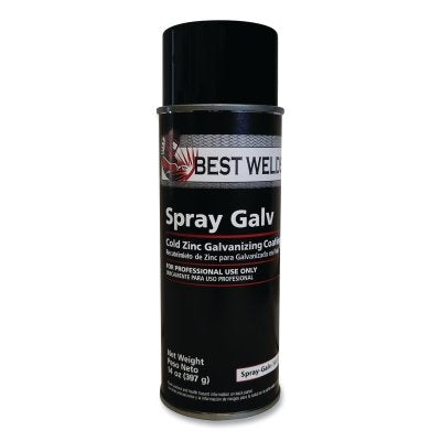 Best Welds SPRAY-GALV-14 Cold Zinc Galvanizing Primer 14 oz Aerosol Can