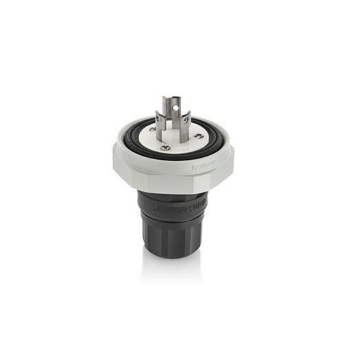 LEVITON Leviton Telcom LNR80-6E Locking Plug Nema L6-15P 15A 250V