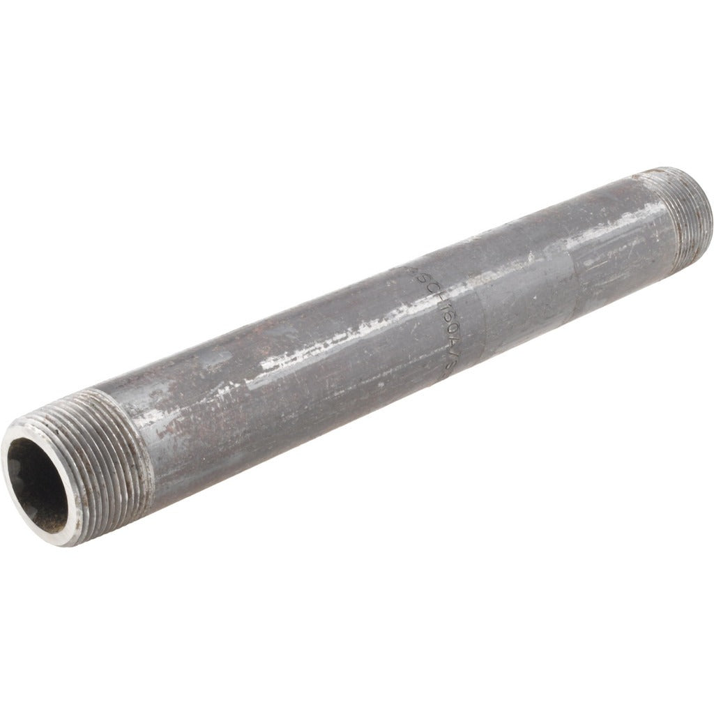 VALUE COLLECTION Value Collection 586-120S160BC Black Pipe Nipple Sch 160