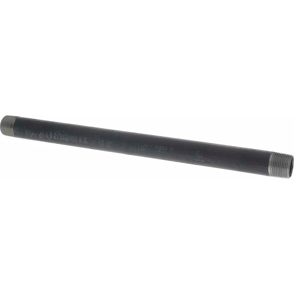 VALUE COLLECTION Value Collection 01L10180 Black Steel Pipe Nipple Sch 40