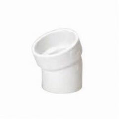 MUEL 05984 PVC DWV 1/16 Inch Bend Street Elbow 1-1/2 Inch Spigot x Hub End