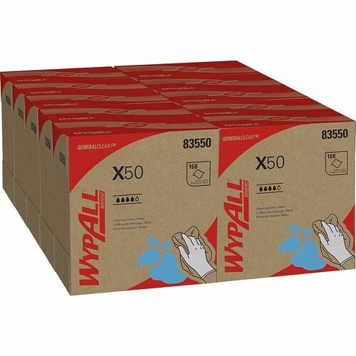 KIMBERLY-CLARK Kimberly-clark Professional KCC83550 Wypall X50 Wipers 10CT