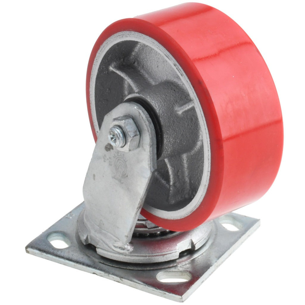 VALUE COLLECTION Value Collection VES5X2MOP Swivel Top Plate Caster 1250 Lb
