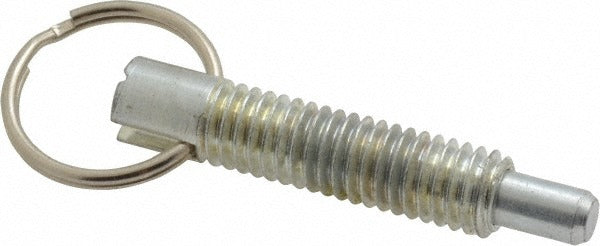 VLIER Vlier PR375P Locking Pull Ring Plunger 3/8-16 Steel