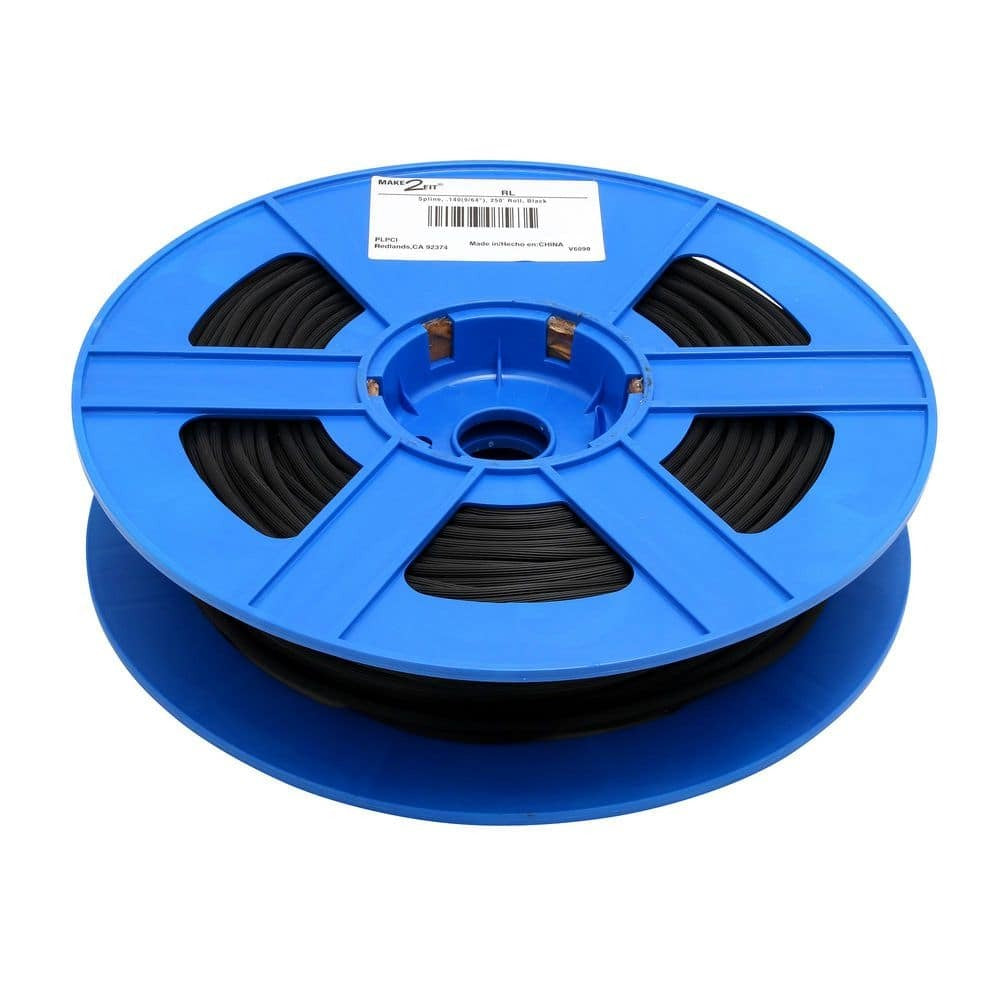 PRIME-LINE Prime-Line MP7563 Screen Retainer Spline (0.140 in / 250 ft)