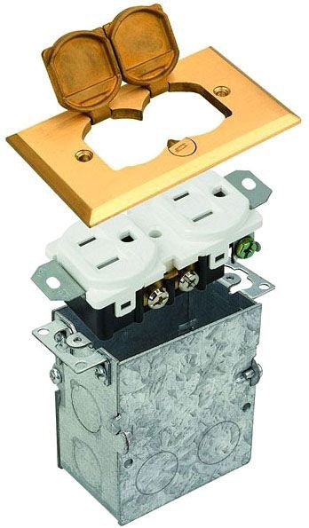 MORRIS PRODUCTS Morris 84000 Recess Floor Box Flip (1 Count)
