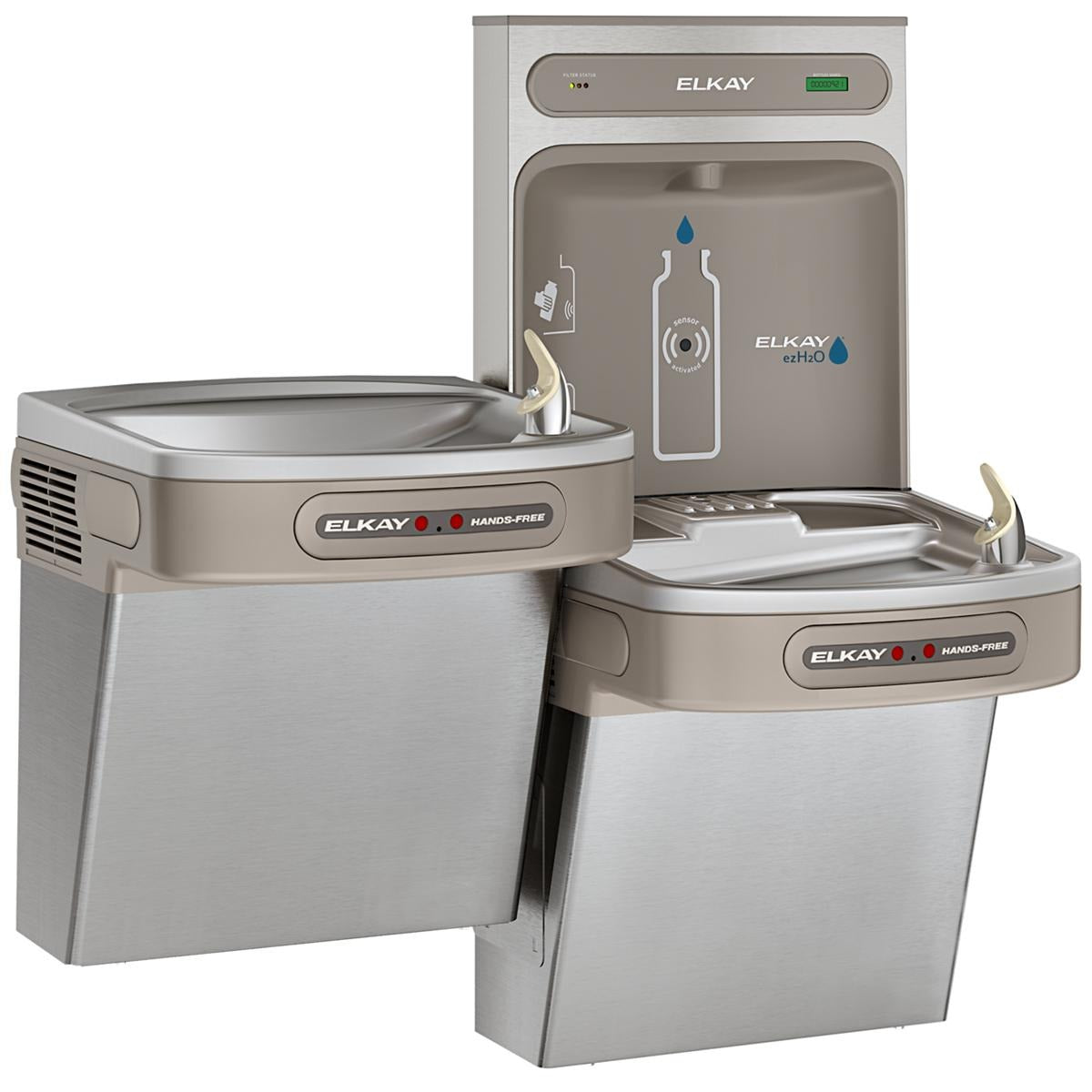 BSC PREFERRED Bsc Preferred LZOOTL8WSSK Bi-level Ada Bottle Filling Station