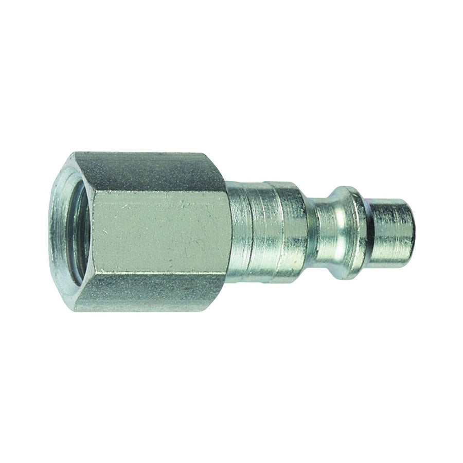 TRU-FLATE Tru-Flate 12-235 Industrial/Milton 1/4 in FNPT Steel Industrial Plug (Pack)