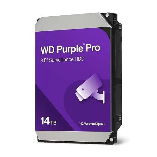 WESTERN DIGITAL Western Digital WD142PURP Purple Pro 14TB Surveillance Hdd