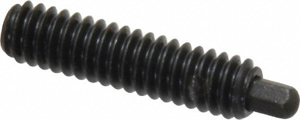 VLIER Vlier H54N Threaded Spring Plunger 1/4-20 Steel Locking