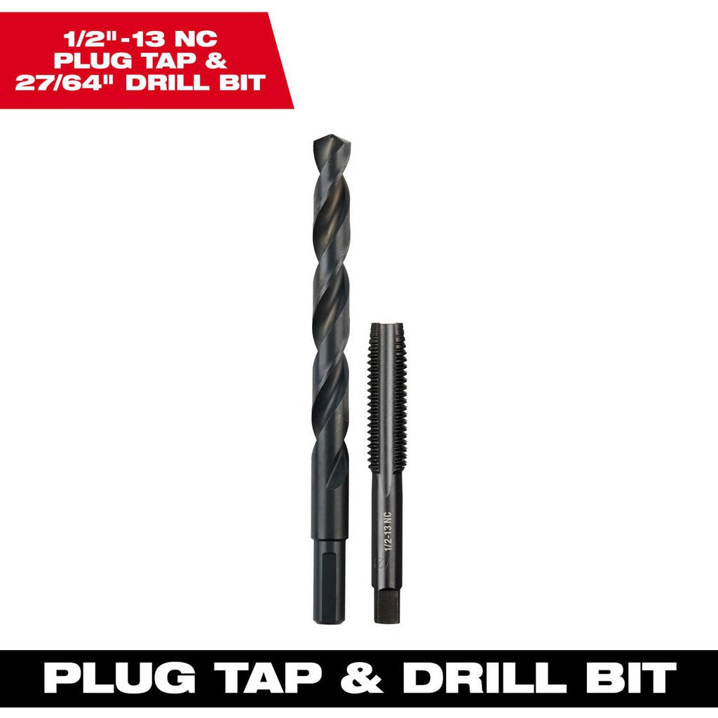 MILWAUKEE Milwaukee Tool 49-57-5560 Tap Drill Set 1/2-13 Nc 27/64