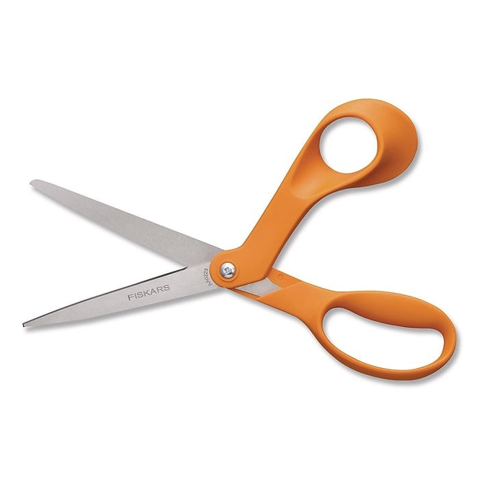 FISKARS Fiskars FSK1069755 Original Handled Scissors (8 in / 1 Each / Bent)