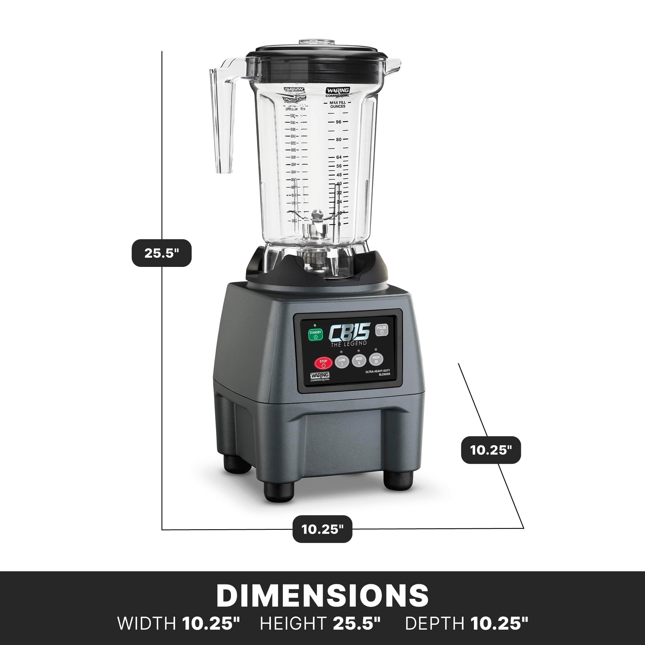 WARING-QUALHEIM Waring-qualheim CB15 Commercial Blender Series