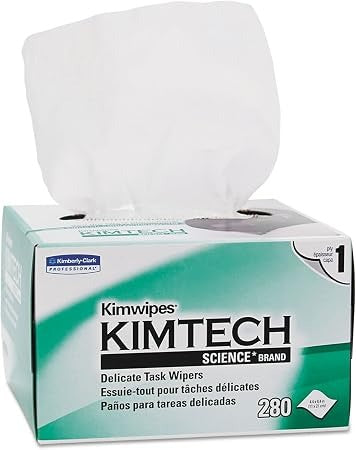 KIMBERLY-CLARK Kimberly-Clark KCC34155 Kimtech Science Kimwipes Delicate Task Wipers (4.4 x 8.4, 280 ct) KIM34155