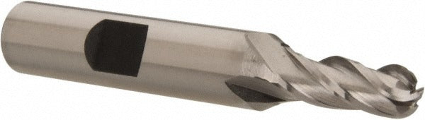 HERTEL Hertel E299914029 Ball End Mill 0.25in 4 Flute Cobalt