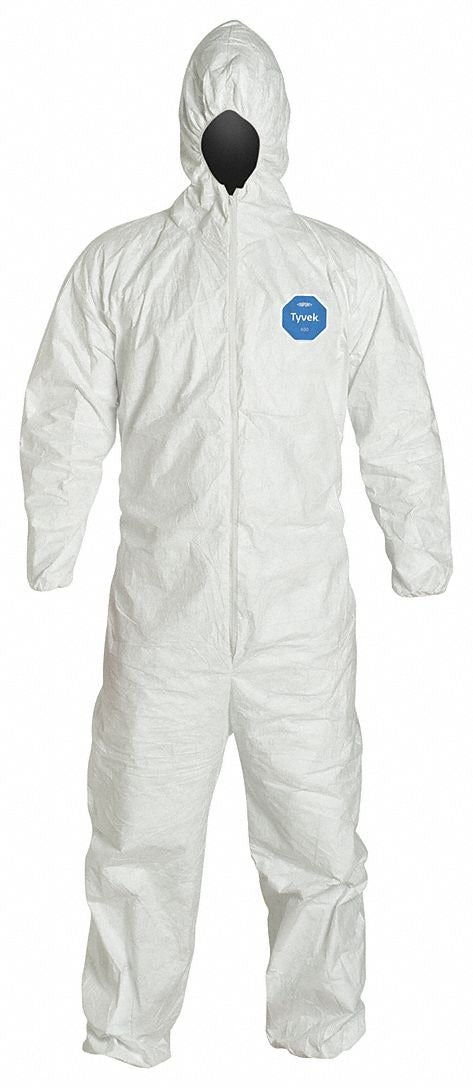 DUPONT Dupont TY127SWH2X0006G1 Tyvek 400 Disposable Coveralls 2XL (Pack of 6)