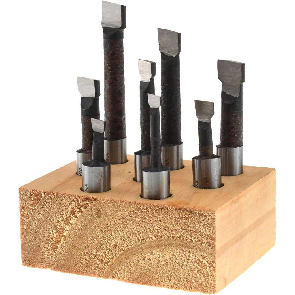VALUE COLLECTION Value Collection 375-1007 Boring Bar Set 8 Piece M35 Cobalt