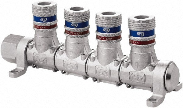 CEJN Cejn 19-902-9154-NPT Air Manifold 1 Inlet 4 Outlet Npt