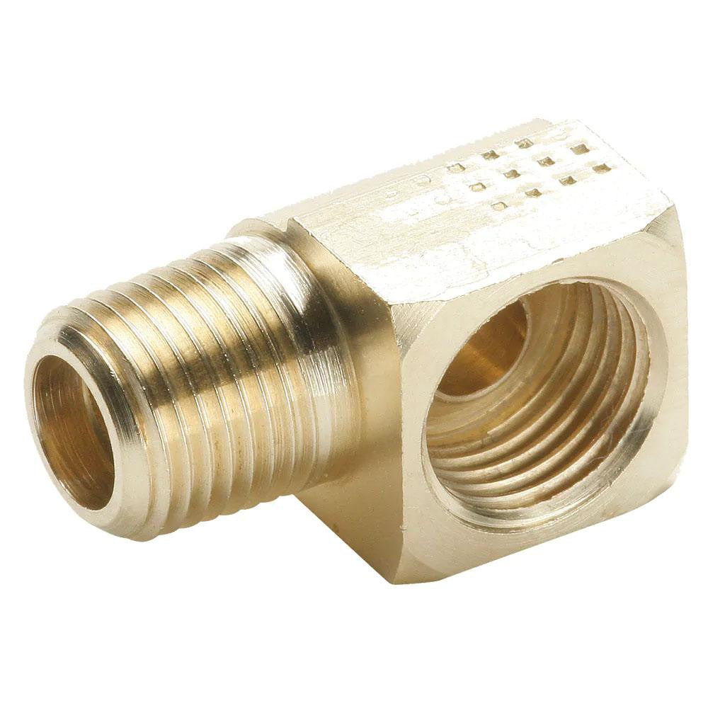 PARKER Parker 249IFHD-6-6 Brass Inverted Male Elbow 3/8 in
