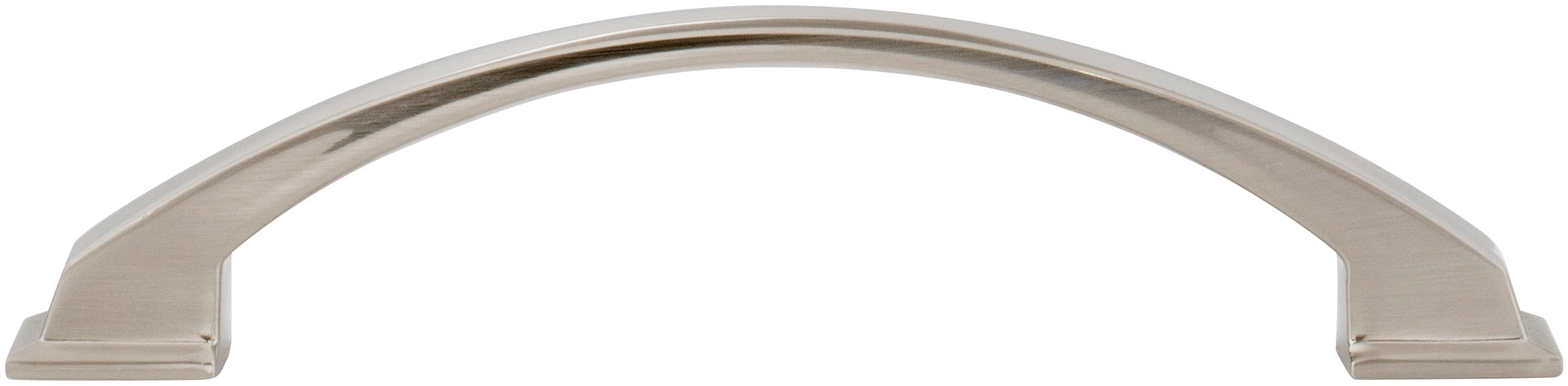 JEFFREY ALEXANDER Jeffrey Alexander 944-128SN Arched Cabinet Pull Satin Nickel