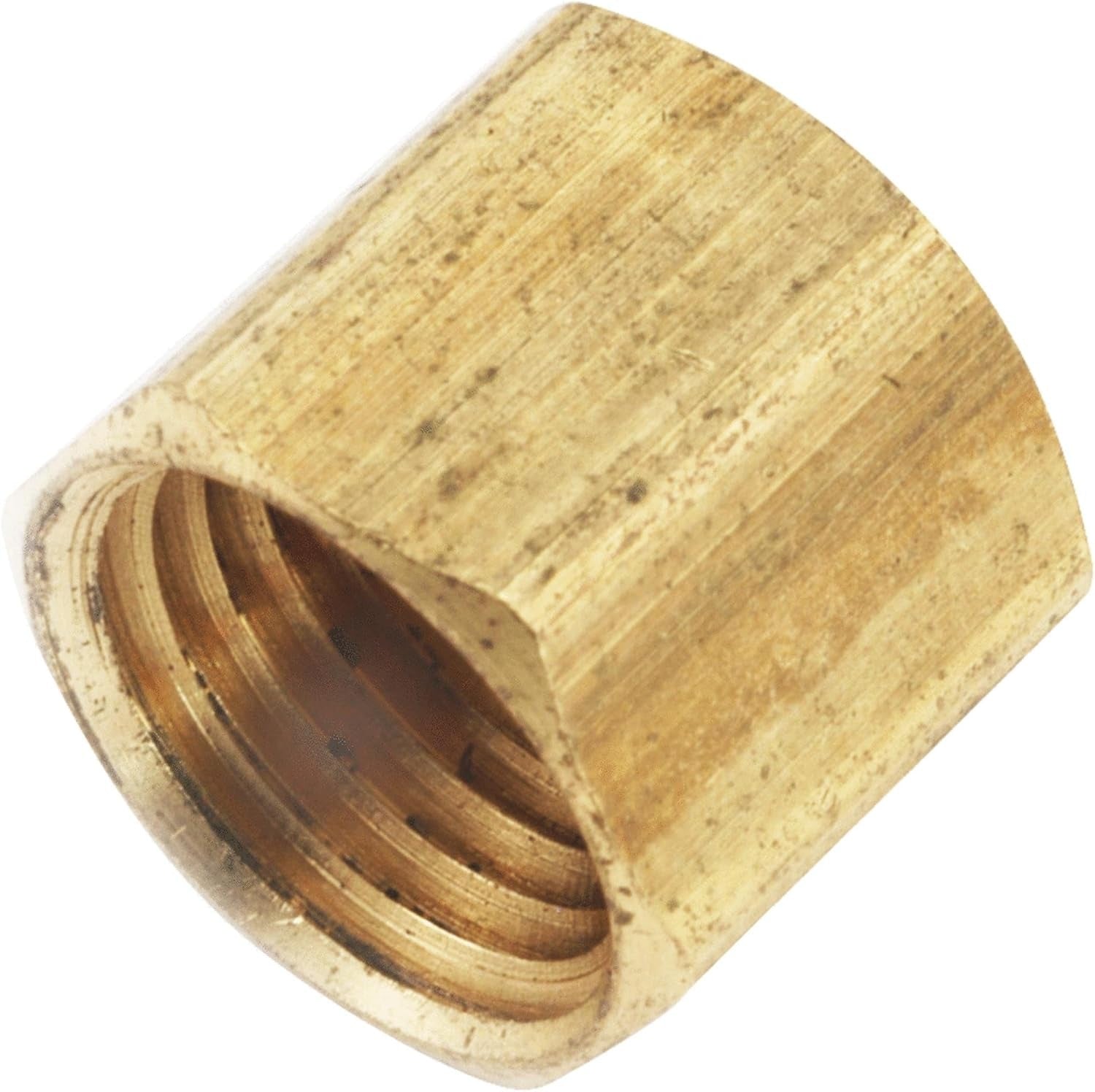 ANDERSON METALS Anderson Metals 756108-04 1/4 in. Brass Cap (Pack of 1)