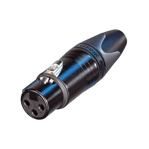 NEUTRIK Neutrik Americas NC3FXX-B 3-pin Xlr Female Connector