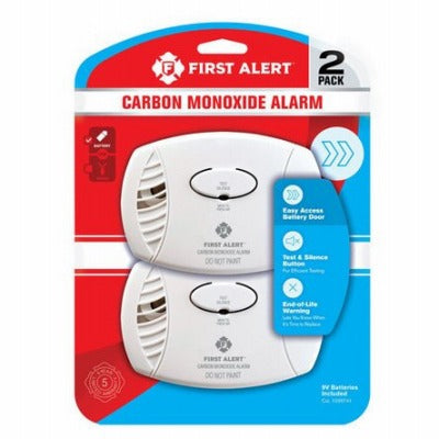 HONEYWELL Ademco Inc. 1039741 Carbon Monoxide Alarm 2 Pack