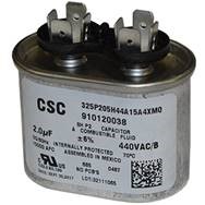 2MFD 440V Oval Run Capacitor