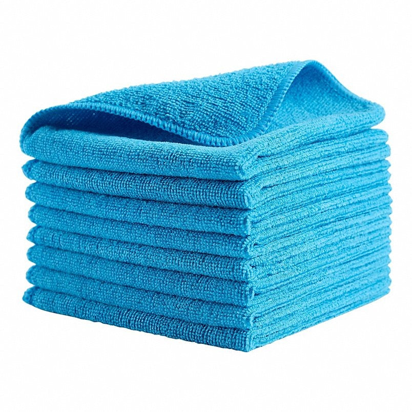 RUBBERMAID Rubbermaid 1820583 Microfiber Cleaning Rags 16x16 Blue