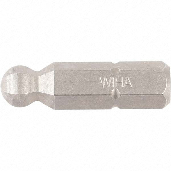 WIHA Wiha 71704 Ball End Hex Insert Bit 1/4 in Drive
