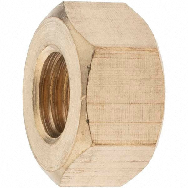 VALUE COLLECTION Value Collection 91804 Heavy Hex Nut 1/2-13 Unc Brass 50 Pack