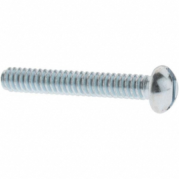 VALUE COLLECTION Value Collection 31138 Machine Screw 10-24 1-1/4 in Round Slotted 50pk
