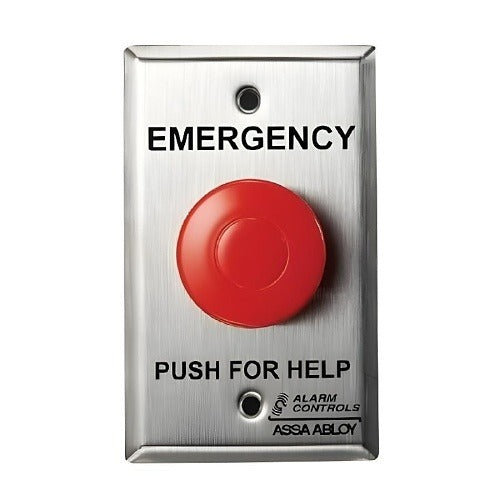 ALARM CONTROLS Alarm Controls Corporation PBL-1-2-L2 Latching Push Button 12V