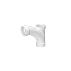 MUEL 05853 PVC DWV 45 Degree Elbow Wye Combination 1-1/2 Inch