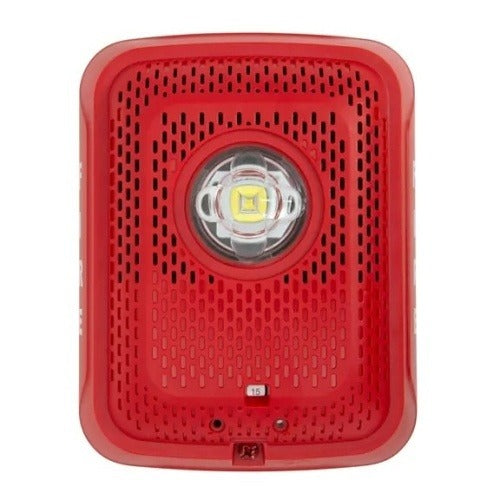 SYSTEM SENSOR System Sensor SPSRLED Led Speaker Strobe Wall Red
