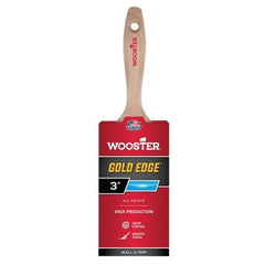 Wooster 52320030 Gold Edge Paint Brushes 3 inches Polyester Wood Handle