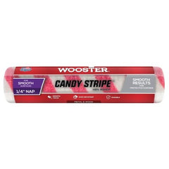 Wooster 00R2090090 Candy Stripe Roller Covers 9 Inches 1/4 Inches Nap Length