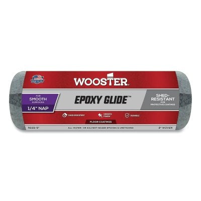 Wooster 00R2320180 Epoxy Glide Roller Covers 18 in 1/4 in Nap Length