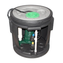 ZOELLER 912-1143 Preassembled Sewage System 1/2 HP 115V