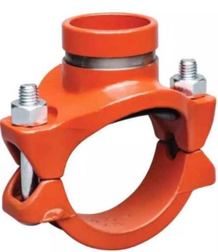 Victaulic CB9792NGE0 FireLock Style 920 2-1/2 x 2-1/2 x 3/4 in FIPS Hot Dipped Galvanized Ductile Iron Mechanical Tee