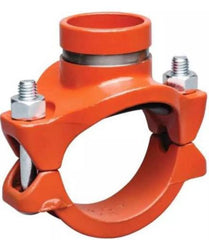 Victaulic CB9792NGE0 FireLock Style 920 2-1/2 x 2-1/2 x 3/4 in FIPS Hot Dipped Galvanized Ductile Iron Mechanical Tee