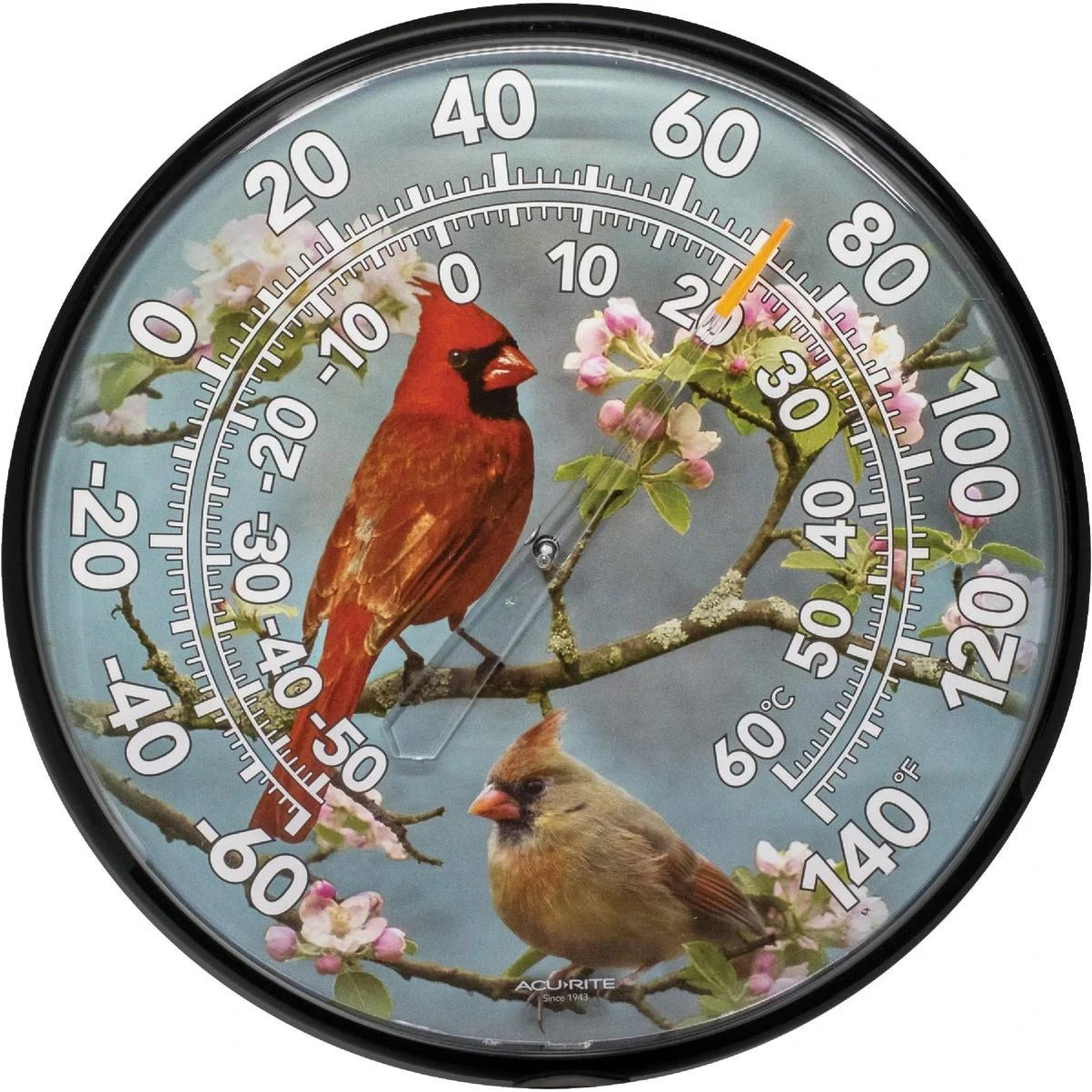 ACURITE Acurite 01597A3 12 in Fahrenheit -60 to 140 Outdoor Wall Thermometer (12 in)