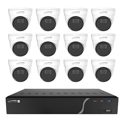 SPECO Speco ZIPN16T4 16-ch 8MP Nvr 12-camera Bundle