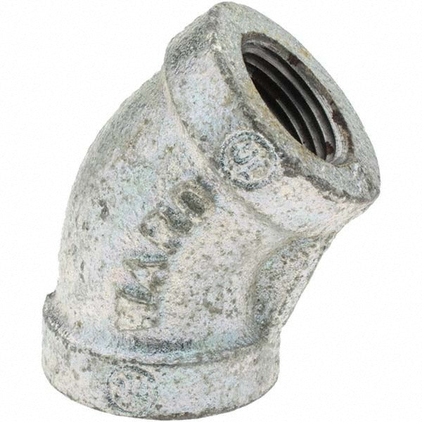 VALUE COLLECTION Value Collection 13012 Malleable Iron 45 Elbow 3/8 in