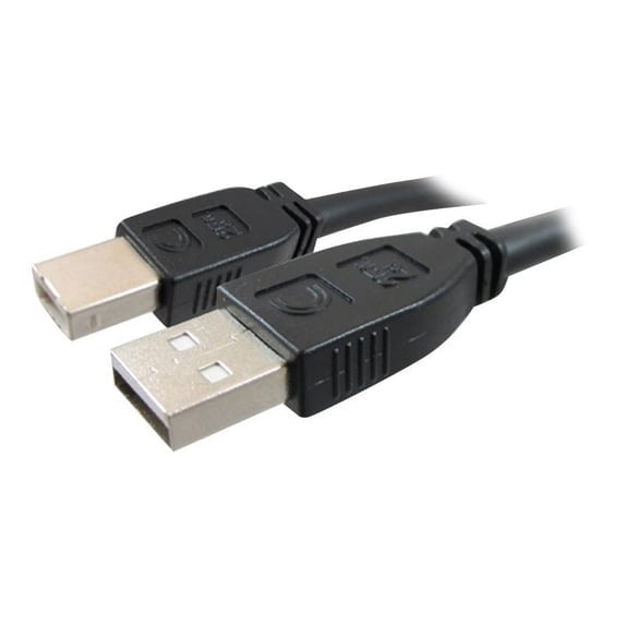COMPREHENSIVE Comprehensive USB2-AB-35PROAP Pro AV/IT Active Plenum USB A to B Cable 35 ft (USB2-AB-35PROAP)