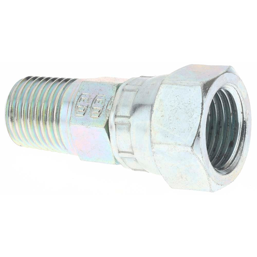 PARKER Parker 16392 Steel Flared Tube Connector 3/8 in 37 Deg Bspt