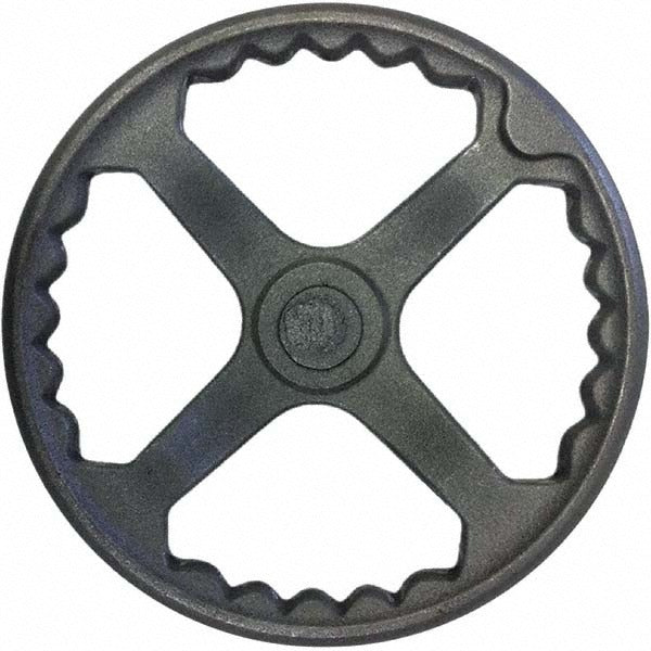 GIBRALTAR Gibraltar CIHW-7500-12-G Spoked Offset Handwheel 12 in