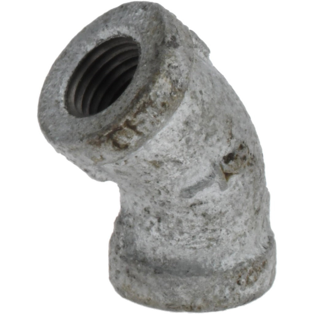 VALUE COLLECTION Value Collection G120 8 Malleable Iron 45 Deg Pipe Elbow