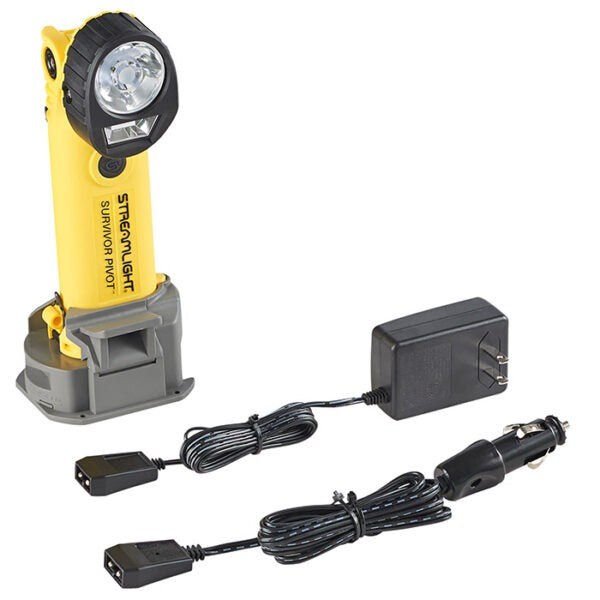 STREAMLIGHT Streamlight 91830 Survivor Pivot Flashlight 325/80 Lumens (90 Degree Pivot)