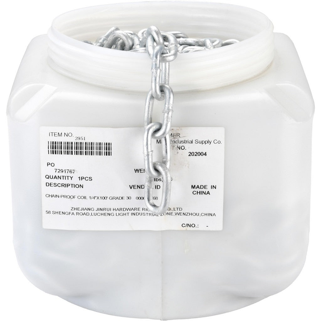 VALUE COLLECTION Value Collection BDNA-2951 Standard Link Chain 100 Ft
